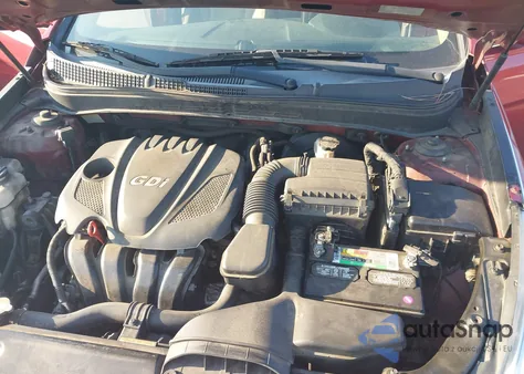 2011 Hyundai Sonata Gls from USA, damaged, VIN 5NPEB4AC8BH181306